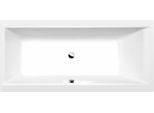 Vasche Da Bagno Polysan - Vasca Rettangolare Cleo 1600X750X480 Mm, Bianco 93611
