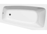 Berounka Vasca Ad Angolo 160X90X42 Cm, Destra, Bianco