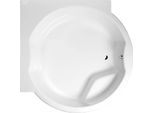 Vasche Da Bagno Polysan - Vasca Irregolare Royal Corner, 1730X1730X490 Mm, Con Struttura, Bianco 74211