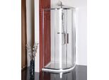 Polysan Lucis Line - Schermo Doccia A Quarto Di Giro 900X800 Mm, Vetro Trasparente DL5215