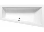 Vasche Da Bagno Polysan - Vasca Asimmetrica Andra R, 1800X900X450 Mm, Bianco 78771