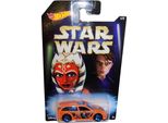 Hot Wheels Star Wars Auto DWD85 Asphalt Assault - Darth Sidious E Dart Maul - Sammel-Edition, Actioncar
