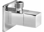 Valvole Ad Angolo Aqualine - Valvola Ad Angolo 1/2 "X3/8"", Senza Dado, Cromo 5318"