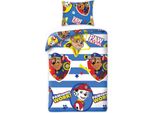 Paw Patrol - Biancheria Da Letto, 140X200 Cm E 70X90 Cm