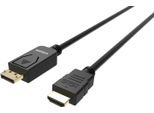 Vision Tc 2MDPHDMI/BL Cavo Video E Adattatore 2 M Displayport Hdmi Tipo A (Standard) Nero
