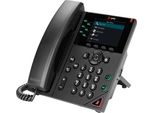 Poly 350 - Telefono Ip - Nero - Cornetta Con Cavo - In Banda - 6 Linee - Digitale