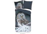 Biancheria Da Letto Good Morning Owl - 155X220 Cm - 100% Cotone