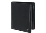 Golden Head Portafoglio Colorado Rfid Protect Billfold Coin Wallet Black Nero