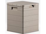 Contenitore Da Giardino In Plastica Toomax Woodys 90 L 42,5 X 44 X 50 Cm Grigio Chiaro