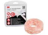 Bloccaggio A Pressione 3M Dual Lock SJ387B, 25 Mm X 2,5 M, Bloccaggio A Pressione Flessibile Nero, Sistema Di Fissaggio Rimovibile - 1 Pezzo (SJ3870)