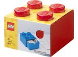 Lego 40201730 Lego Schubladenbox Desk Drawer 4, 1 Schub, Rot
