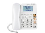 Geemarc CL595 Telefono A Filo Per Anziani Segreteria Telefonica, Vivavoce, Segnalazione Ottica Di Chiamata, Per Portatili