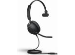 Jabra 24089-889-999 Jabra Evolve2 40 Uc Mono Headset Schwarz USB-A