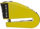Lucchetto A Disco Auvray Con Allarme B-LOCK 06 - Giallo/Nero, Diametro Del Perno 6 Mm