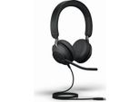 Jabra 24089-999-899 Jabra Evolve2 40 Ms Usb-Headset Schwarz