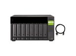 Qnap TL-D800C Enclosure Per Unità Di Archiviazione Hdd/Ssd Enclosure Nera, Grigia 2,5/3,5""
