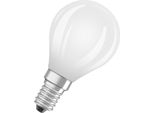 Osram Lampada Led A Filamento Dimmerabile Con Base E14, Bianco Caldo (2700K), Forma A Goccia, 6,5W, In Sostituzione Di Una Lampadina A Incandescenza Da 60W, Opaca, Led Retrofit Classic P Dim