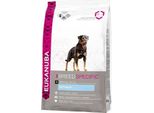 Eukanuba Breed Specific Rottweiler Cibo Secco - Cibo Premium Per Cani Con Pollo, 12 Kg, Ottimizzato Per La Razza
