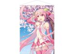 Hatsune Miku Wall Scroll Cherry Blossom 50 X 70 Cm