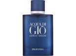 Giorgio Armani Acqua Di Gio Profondo Unisex Eau De Parfum 75Ml Spray Black