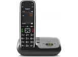 Gigaset E720A - Telefono Cordless - Segreteria Telefonica Con Id Chiamante - Eco Dect\Gap - Nero
