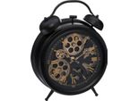 Orologio Da Tavolo Con Meccanismo A Vista, Silenzioso, Nero, Atmosphera