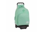 Safta 305 Zaino Con Ruote 20,1L Verde Verde Taglia Unica