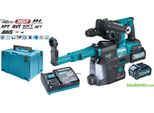 Makita Trapano A Percussione Ricaricabile HR002GM204 SDS-PLUS Xgt 40Vmax 2X4,0Ah + DC40RA + Makpac Aws
