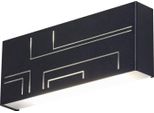 Lampada Da Parete Moderna A Led 12W Per Esterni Maribor Nero 8873 Rabalux