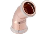 Geberit 60605 Mapress Curva In Rame 45Gr D28