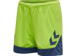 Hummel Lead Poly Shorts Damen, Lime Punch, Xl