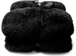 Unique Living - Plaid Teddy - 150X200Cm - Nero