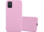 Custodia Cadorabo Per Samsung Galaxy A51 4G / M40S Custodia Protettiva In Rosa Custodia Per Cellulare Tpu Custodia In Silicone Cover