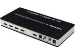 Inf Switch Hdmi 4X1 E Splitter Audio Uhd 4K 3D Hdmi 2.0 Arc Toslink+Rca