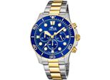 Lotus Orologio Da Uomo Khrono Fashion In Acciaio Inox Da Polso Argento Oro UL18757/1