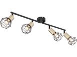 Globo Lighting|Faro In Metallo Nero, 4X E14