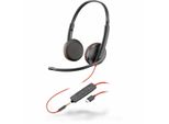 Poly 209751-201 Poly Headset Blackwire C3225 Binaural USB-C + 3.5Mm