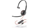Poly 209744-201 Poly Headset Blackwire C3210 Monaural Usb *Neu*