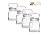 Orion Barattolo Per Spezie Barattolo Per Spezie Da 120 Ml 4 Pezzi