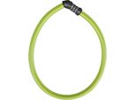 Abus 4408C - Serratura A Combinazione - Cavo In Acciaio Lungo 65 Cm Con Rivestimento In Plastica - Livello Di Sicurezza Abus 2 - Verde