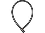 Blocca Cavo Abus 3406K - Cavo In Acciaio Lungo 55 Mm Con Rivestimento In Plastica - Blocca Bicicletta Con Livello Di Sicurezza Abus 1 - Nero