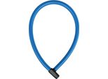 Lucchetto A Cavo Abus 4408K - Cavo In Acciaio Lungo 65 Cm Con Rivestimento In Plastica - Lucchetto Per Bicicletta Con Livello Di Sicurezza Abus 2 - Blu