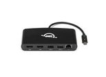 Owc Thunderbolt 3 Mini Dock - Cablato - Thunderbolt 3 - 1000 Mbps - Nero - 40 Gbps - Alluminio