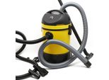 Aspirapolvere Industriale Wiltec 1400 W E Contenitore Da 30 L, Aspirapolvere A Umido/Secco Con Svuotamento Automatico, Aspirapolvere Multiuso Con Accessori