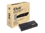 Club3D CLUB3D Hdmi™ 2.0 Uhd 4K60Hz Switchbox 4 Porte E Telecomando Ir Incluso