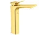 Ideal Standard Rubinetto Conca - Miscelatore Da Lavabo, Oro Spazzolato BC758A2