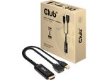 Club3D CLUB3D Hdmi 2.0 To Displayport 1.2 4K60HZ Hdr M/F Adattatore Attivo Nero