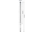 Trapano A Percussione Expert Sds Max-8X Ø 20 Mm Lavoro L.400 Mm L.520 Mm Sds Max