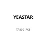 Yeastar TA800 Yeastar Gateways TA800 8*FXS Ports