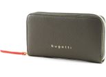 Bugatti Portafoglio Ella Ladies Zip Around Wallet Olive Verde
